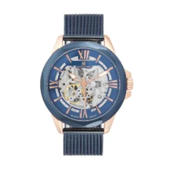 Montre Montignac Round Automatique Bleu