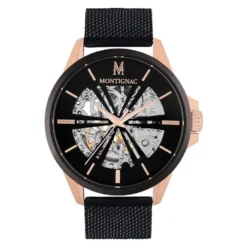 Montre Montignac Round Automatique Noir
