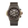 Montre Montignac Round Chrono Marron