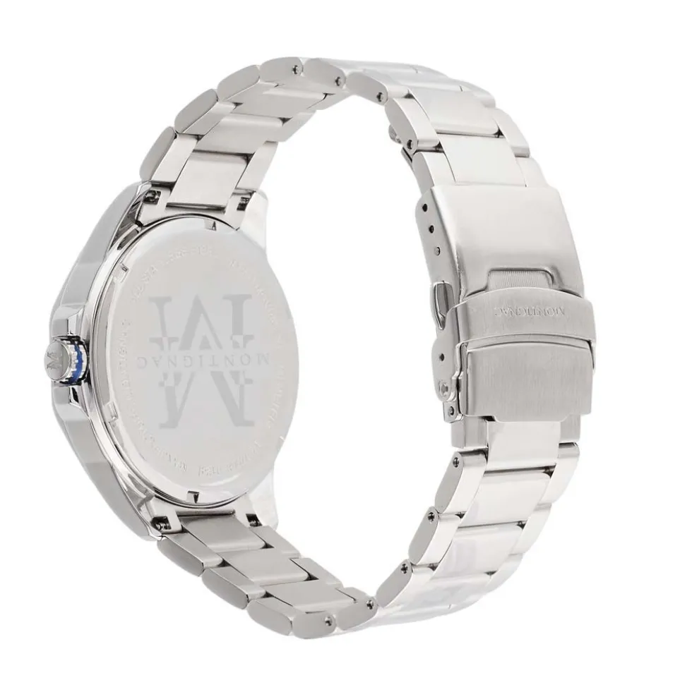 Montre Montignac Round Multifonction Bleu