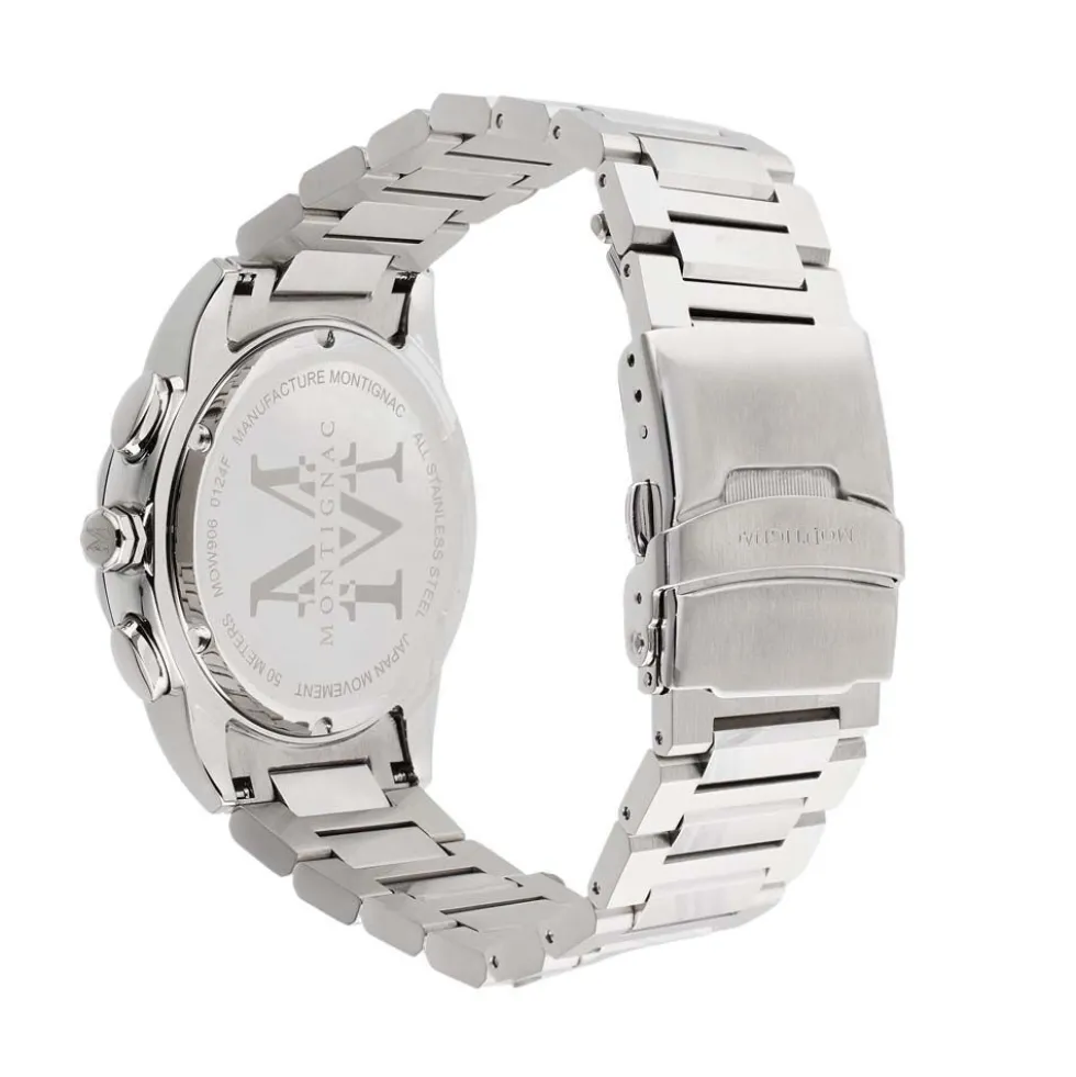 Montre Montignac Round Multifonction Vert