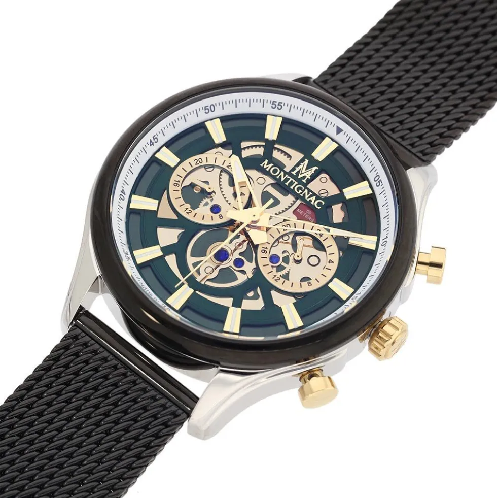 Montre Montignac Round Vert