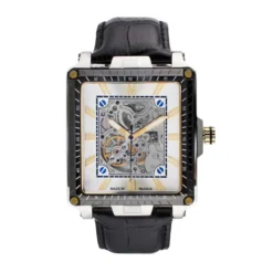 Montre Montignac Square Automatique Argenté