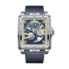 Montre Montignac Square Bleu