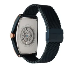 Montre Montignac Tonneau Automatique Bleu