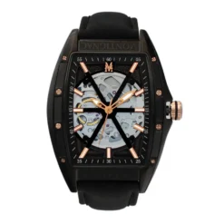 Montre Montignac Tonneau Automatiquev Noir