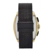 Montre Montignac Tonneau Chrono Noir