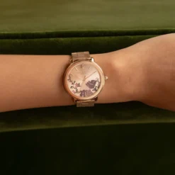 Montre Olivia Burton Vintage Floral Rose