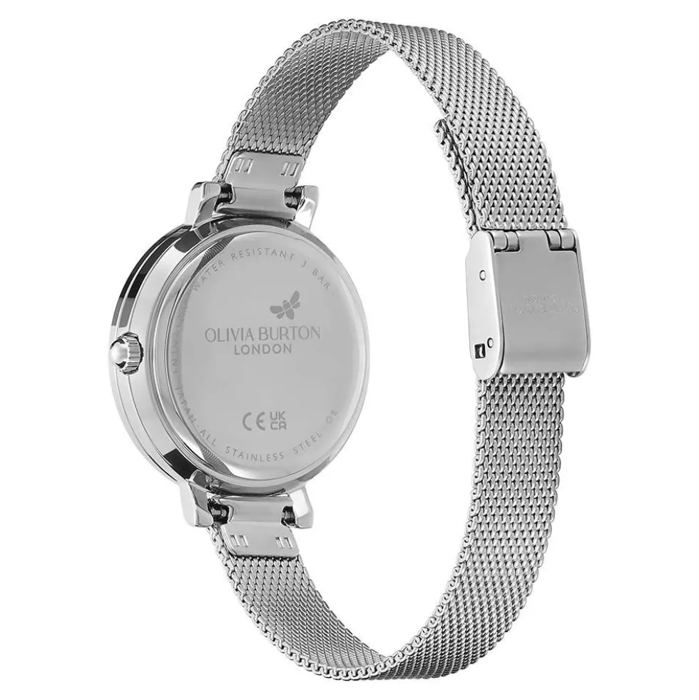 Montre Olivia Burton Vintage Bead Argenté
