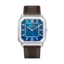 Montre Orlam Heritage Bleu London
