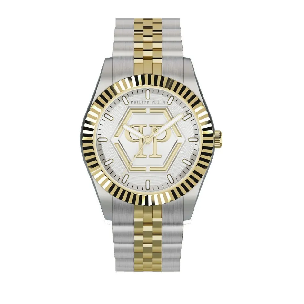 Montre Philipp Plein Date Superlative Argenté