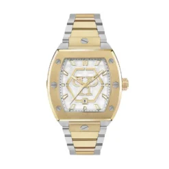 Montre Philipp Plein Hexagon Phantom Argenté