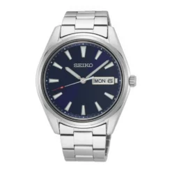 Montre Seiko Classique Homme Bleu