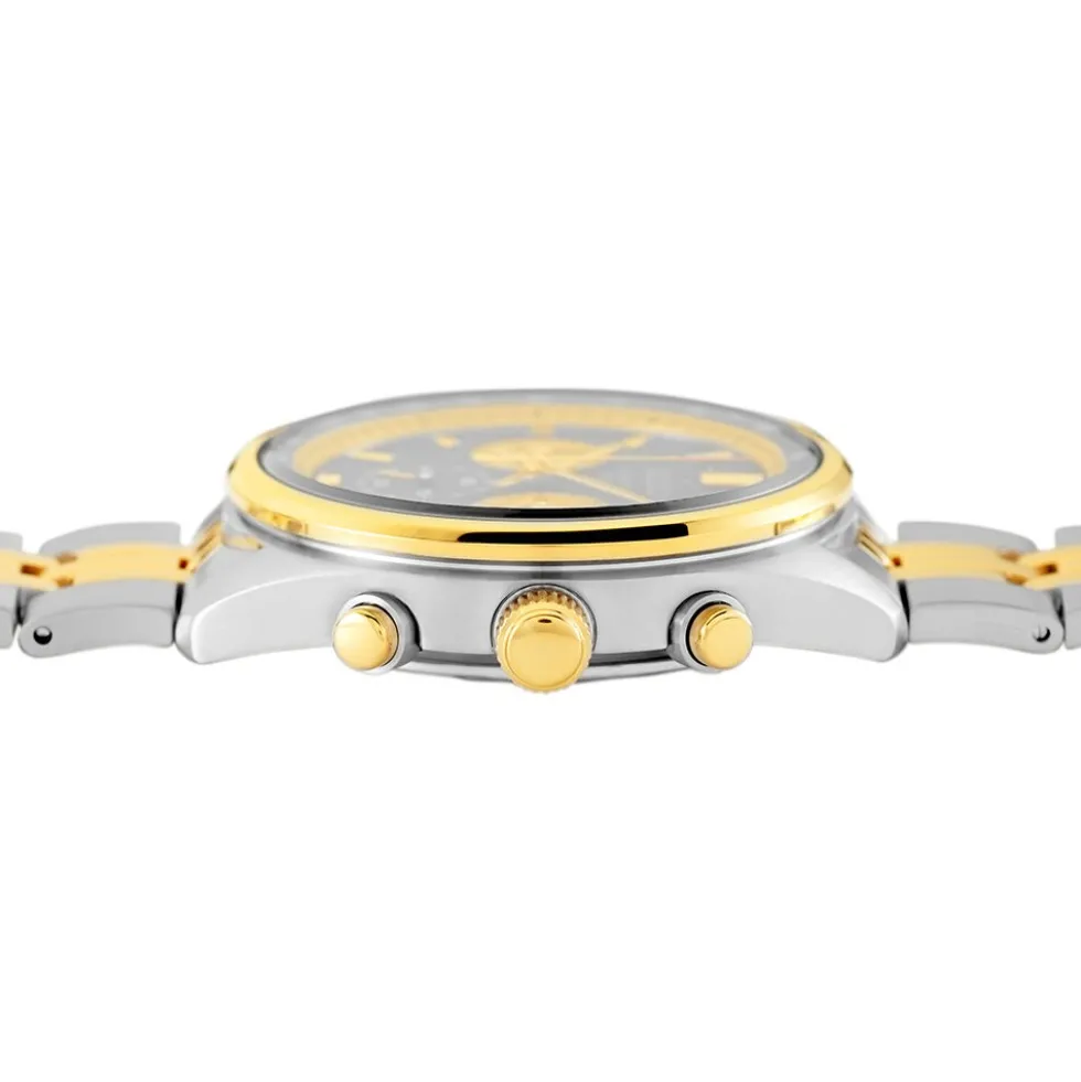 Montre Seiko Sport Bicolore Doré / Noir