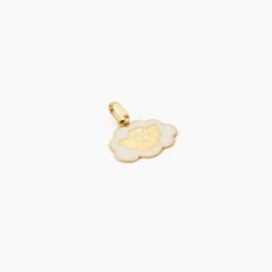 Pendentif Ange Nuage Or Jaune