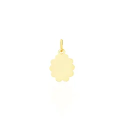 Pendentif Ange Nuage Or Jaune
