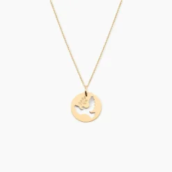 Pendentif Anny Colombe Or Jaune