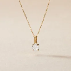 Pendentif Aphrodite Or Jaune Diamant