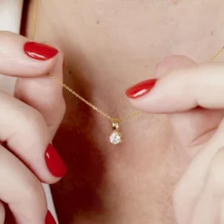 Pendentif Aphrodite Or Jaune Diamant