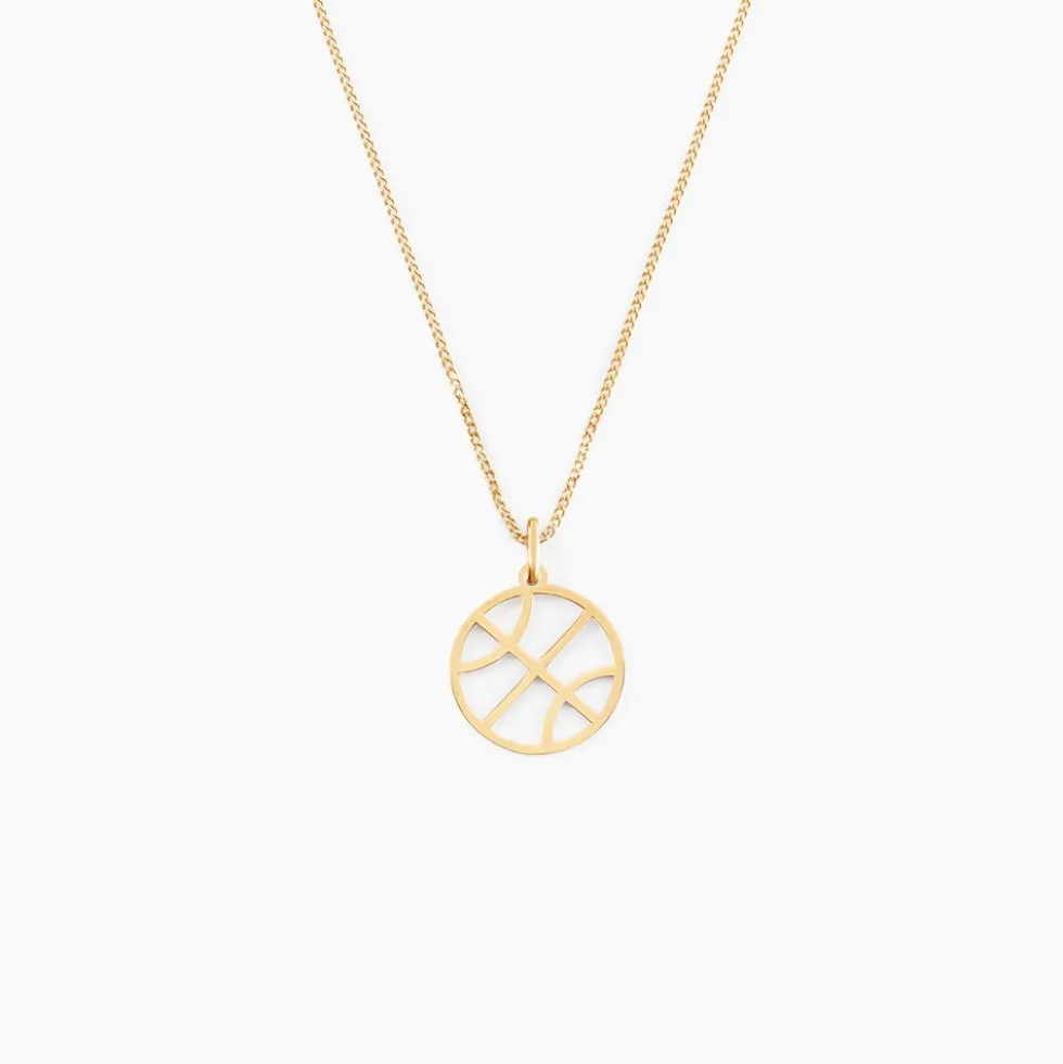 Pendentif Aster Or Jaune