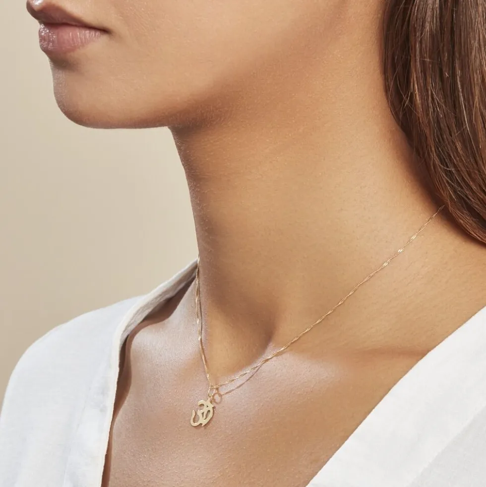 Pendentif Atenea Ohm Or Jaune