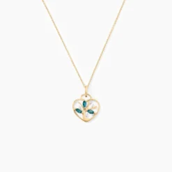 Pendentif Baylee Or Jaune Topaze Oxyde De Zirconium