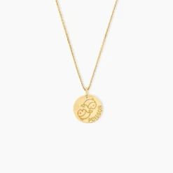 Pendentif Bergonia Zodiaque Or Jaune