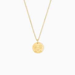 Pendentif Bergonia Zodiaque Or Jaune
