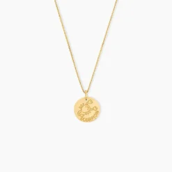 Pendentif Bergonia Zodiaque Or Jaune