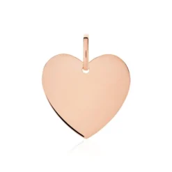 Pendentif Eba Argent Rose
