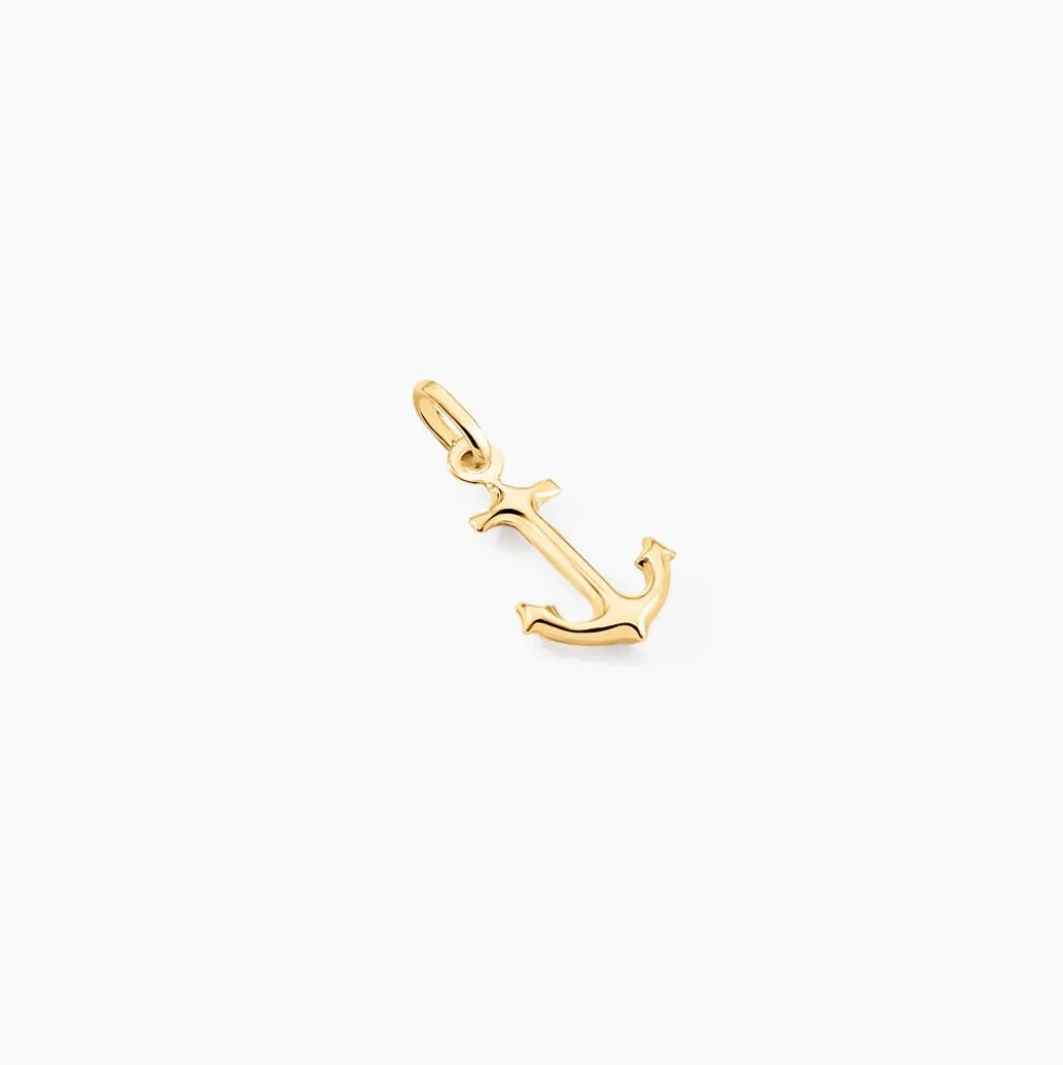 Pendentif Edouarda Ancre Or Jaune
