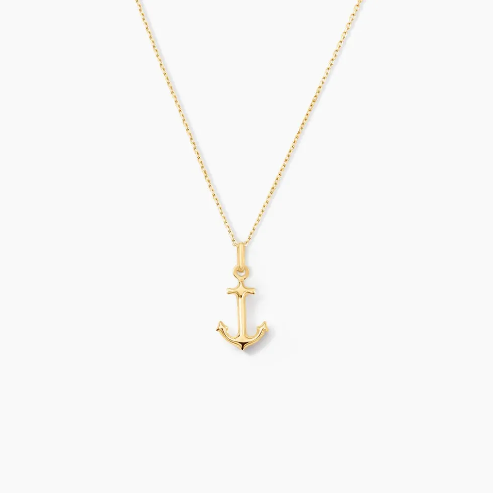 Pendentif Edouarda Ancre Or Jaune