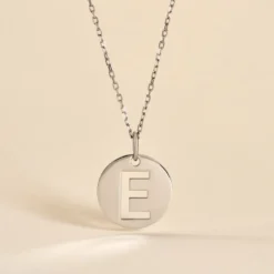 Pendentif Elio E Argent Blanc