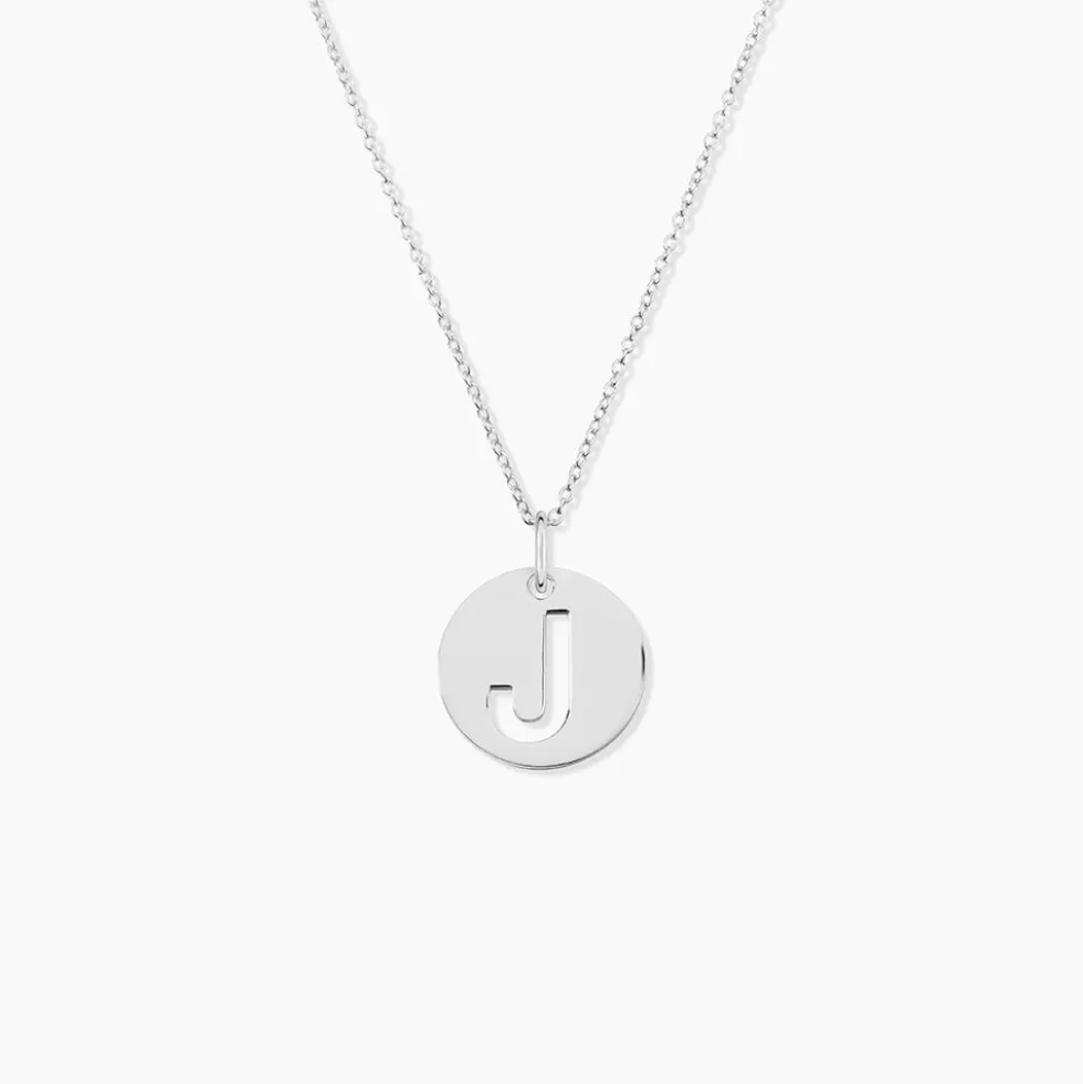 Pendentif Elio J Argent Blanc