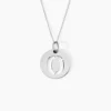 Pendentif Elio O Argent Blanc