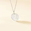 Pendentif Elio Z Argent Blanc