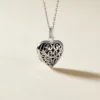 Pendentif Ellya Argent Blanc
