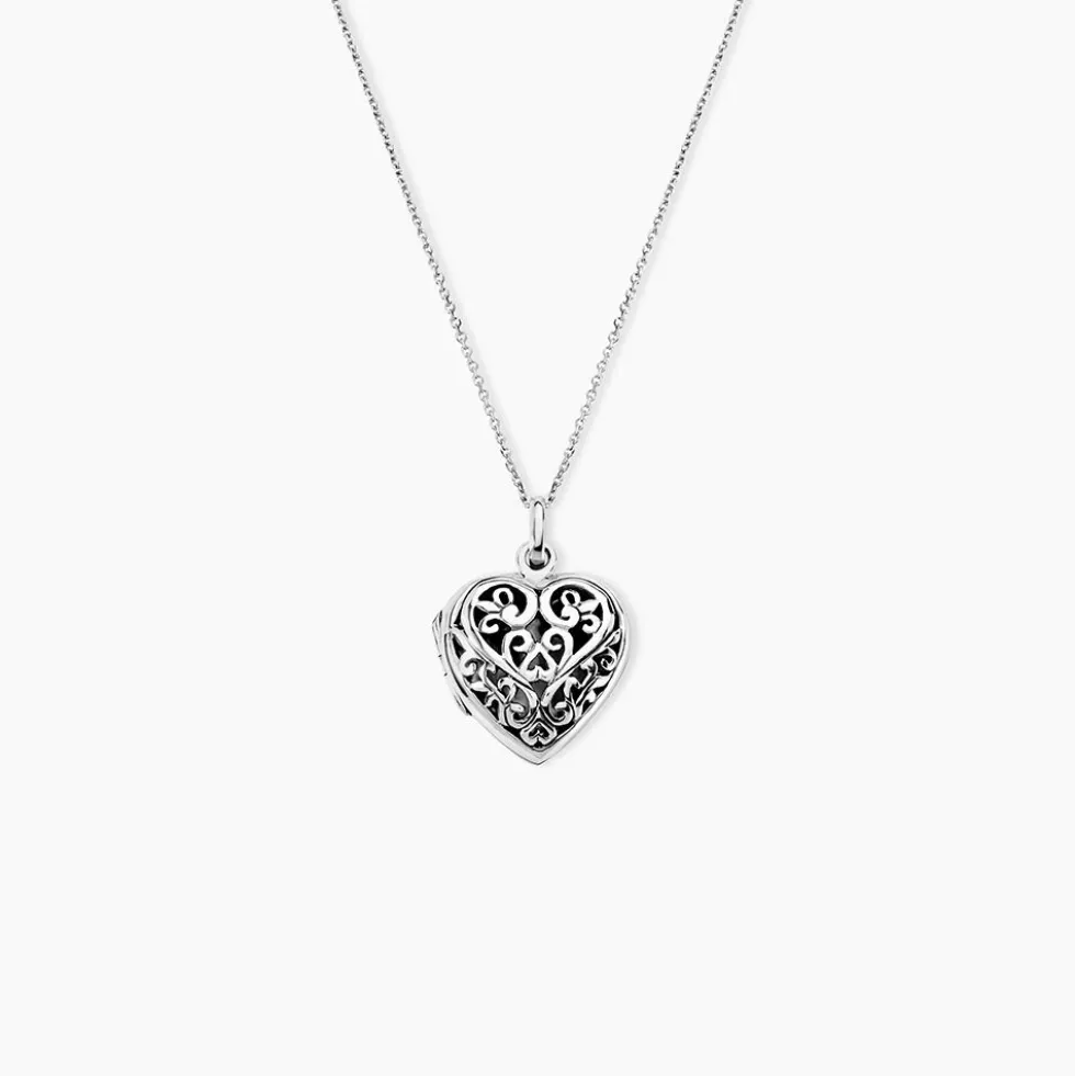 Pendentif Ellya Argent Blanc