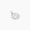 Pendentif Emil Argent Blanc