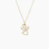 Pendentif Estrellita Ange Aureole Or Jaune