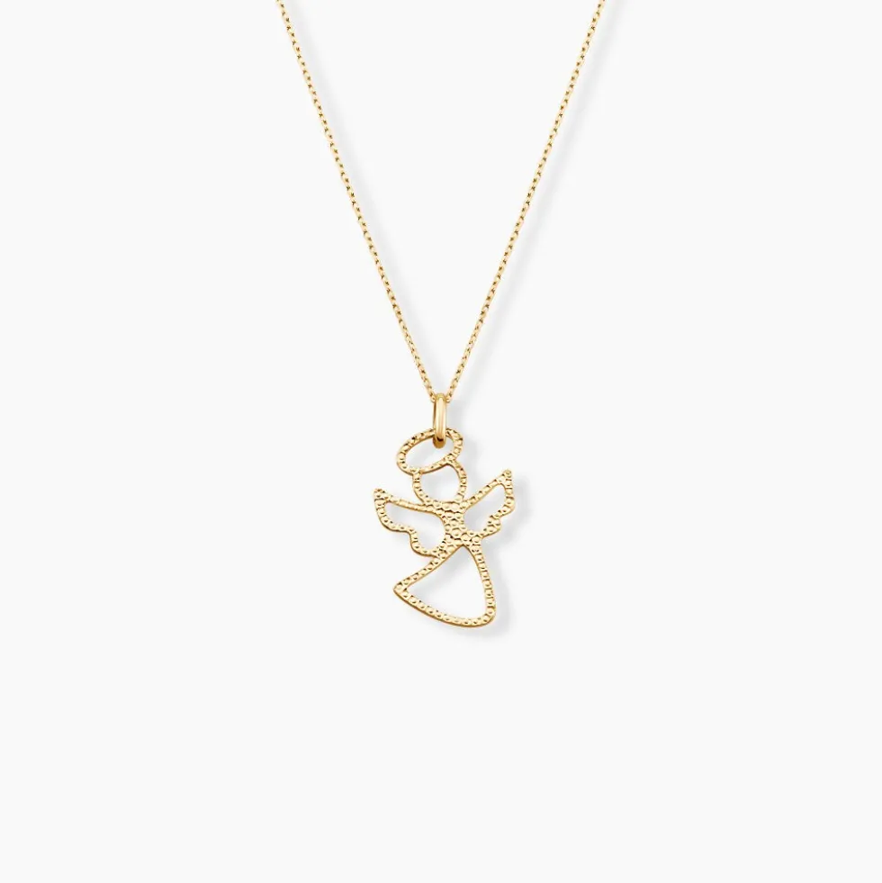Pendentif Estrellita Ange Aureole Or Jaune