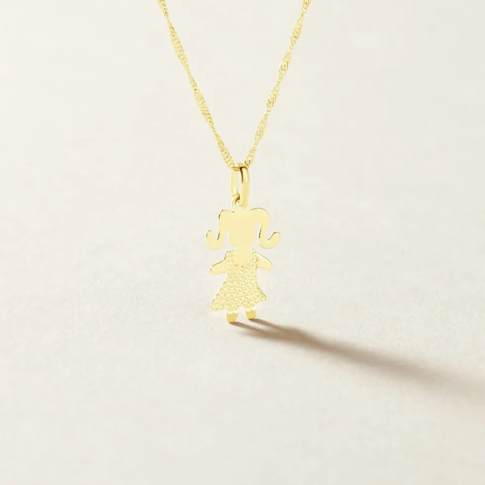 Pendentif Estrellita Fille Or Jaune