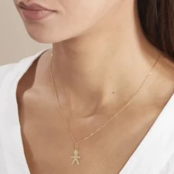 Pendentif Estrellita Garcon Or Jaune