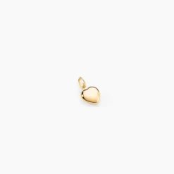 Pendentif Eudocie Coeur Lisse Or Jaune