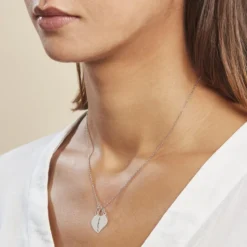 Pendentif Eudocie Or Blanc