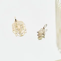Pendentif Fatima Or Jaune