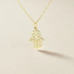 Pendentif Fatmah Or Jaune