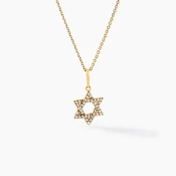 Pendentif Faye Or Jaune Oxyde De Zirconium