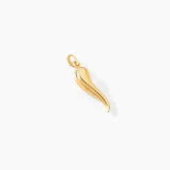 Pendentif Felicette Corne Abondance Or Jaune