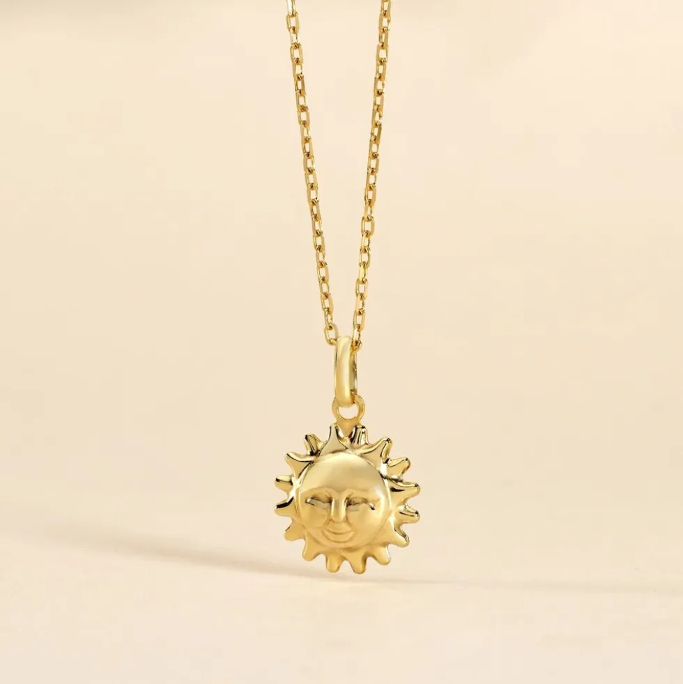 Pendentif Finlay Soleil Or Jaune
